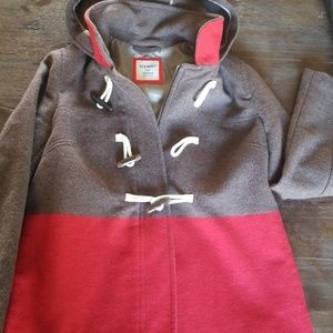 Wool Old Navy hooded coat.